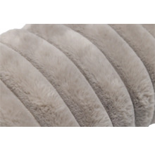 Nahaufnahme von geripptem Dekostoff