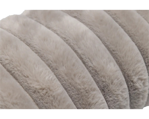 Nahaufnahme von geripptem Dekostoff