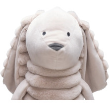 Stofftier Hase mit Schal