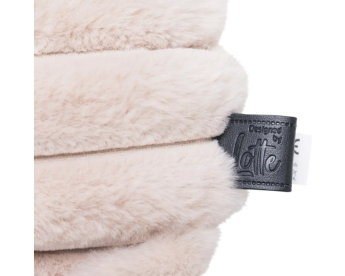 Kissen mit Lotte designed Label