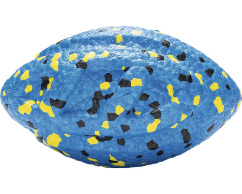 Blaues Wurfspielzeug mit Muster