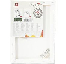 Châssis entoilé de dimensions 24 sur 30 centimètres