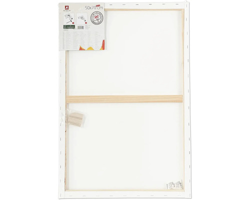 Châssis entoilé de dimensions 50x70 cm, recouvert de toile