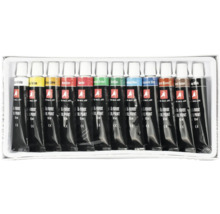 Ölfarben Set mit zwölf Tuben