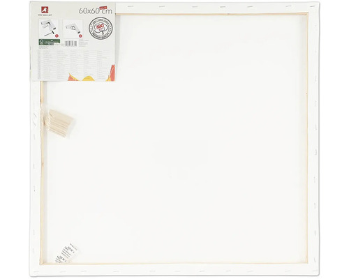 Châssis toilé, 60 x 60 cm, entoilé