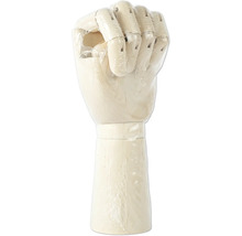 Main en bois mannequin poing