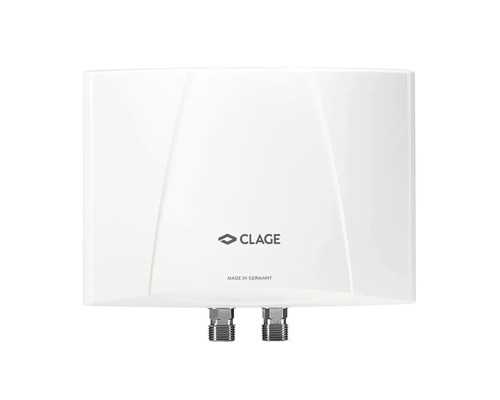 Chauffe-eau instantané électronique avec logo Clage