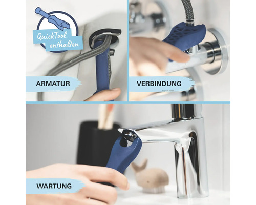 Armatur Montage und Wartung mit Werkzeug