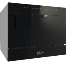 Freistehender Geschirrspüler in Tischgröße mit Bedienfeld und BE.LA Berger and Laux Logo