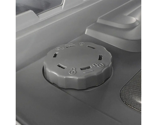 Drehknopf zur Einstellung der Spülprogramme eines Geschirrspülers