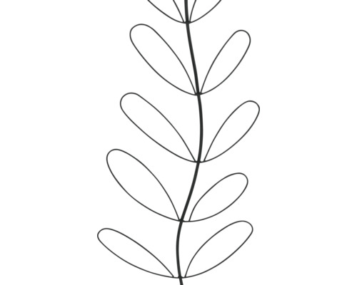 Dekorative stilisierte Pflanzenillustration