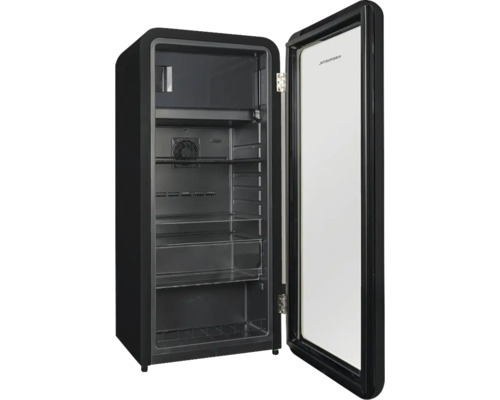 Réfrigérateur à boissons avec porte vitrée et plusieurs étagères