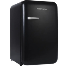 Réfrigérateur Kibernetik noir avec poignée argentée