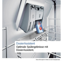 Lave-vaisselle avec assistant de dosage et pastille de nettoyage