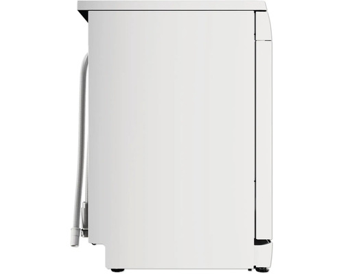 Seitenansicht eines freistehenden Geschirrspülers