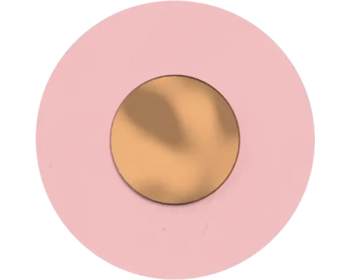 Dekoratives, rundes Wandobjekt