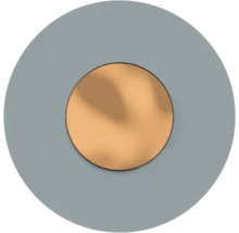 Runder Spiegel mit dekorativem Rahmen