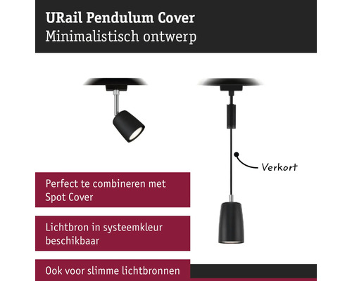 Luminaire suspendu URail pour montage au plafond