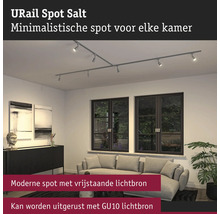 URail Spot Salt Beleuchtungssystem im Wohnzimmer