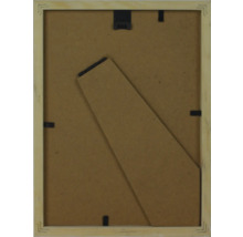 Rückseite eines Bilderrahmens mit Aufsteller