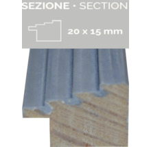 Holzprofilleiste 20 x 15 mm