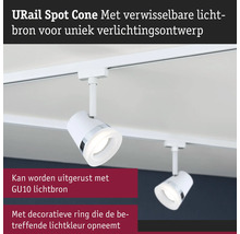 URail Cone Spot mit austauschbarem Leuchtmittel für individuelles Lichtdesign