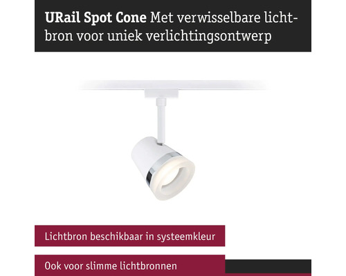 URail Spot Cone mit austauschbarer Lichtquelle für einzigartiges Lichtdesign