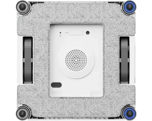 Robot laveur de vitres avec chiffon de nettoyage et ventouses