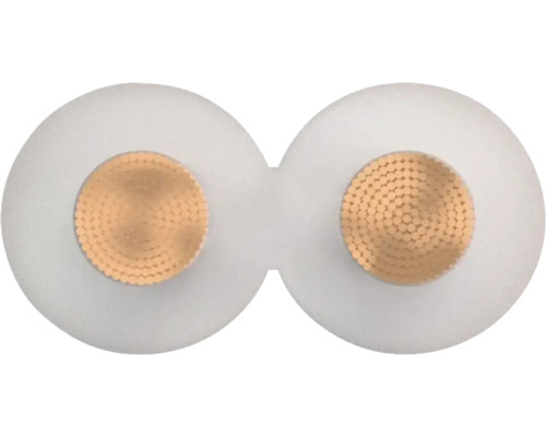 Querschnitt eines Elektrokabels mit zwei Adern