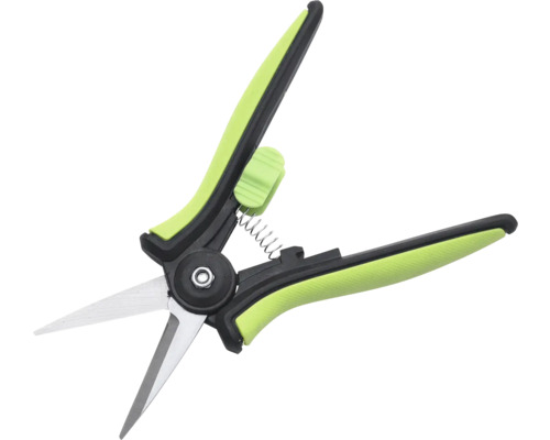 Sécateur de jardin avec ressort et fermeture