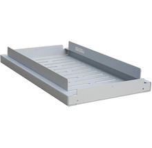 Metallablage mit Schlitzen