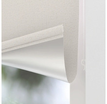 Nahaufnahme eines Rollos am Fenster