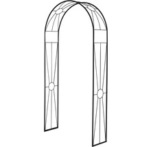 Arche de jardin en métal