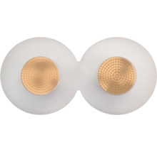 Câble électrique à deux conducteurs avec isolation en plastique