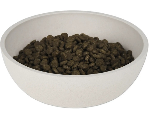 Gamelle remplie de nourriture pour animaux