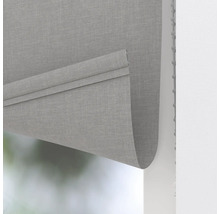 Graues Faltrollo teilweise heruntergelassen