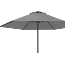 Parasol rectangulaire gris