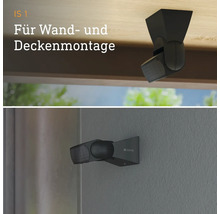 Aussenleuchte für Wand- und Deckenmontage