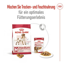 Royal Canin Medium Adult Trocken- und Nassfutter für Hunde