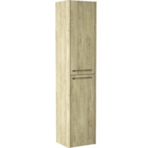 Armoire haute couleur bois avec deux portes