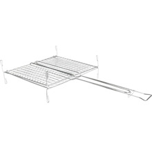 Grille de barbecue en métal avec poignée