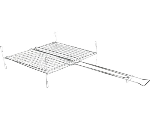 Grille de barbecue en métal avec poignée