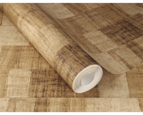 Tapetenrolle mit Holzoptik