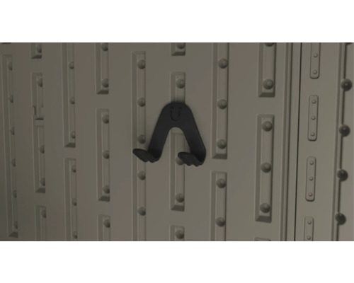 Support d'outils pour paroi de remise de jardin