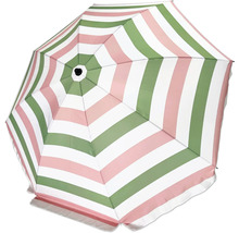 Parasol de jardin à rayures