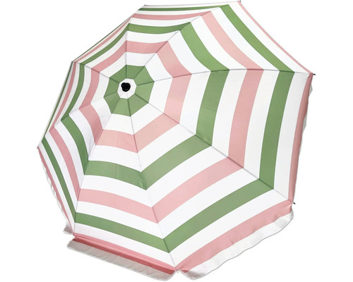 Parasol de jardin à rayures