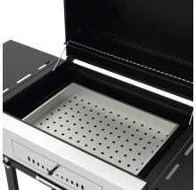 Gril à charbon de bois avec bac à charbon