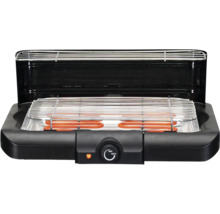 Gril de table électrique avec grille et serpentin de chauffage