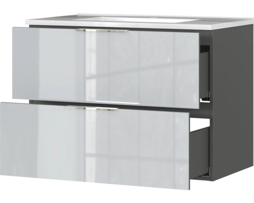 Waschtischunterschrank mit zwei Schubladen