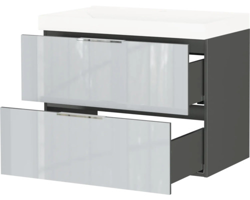 Waschbeckenunterschrank mit zwei Schubladen